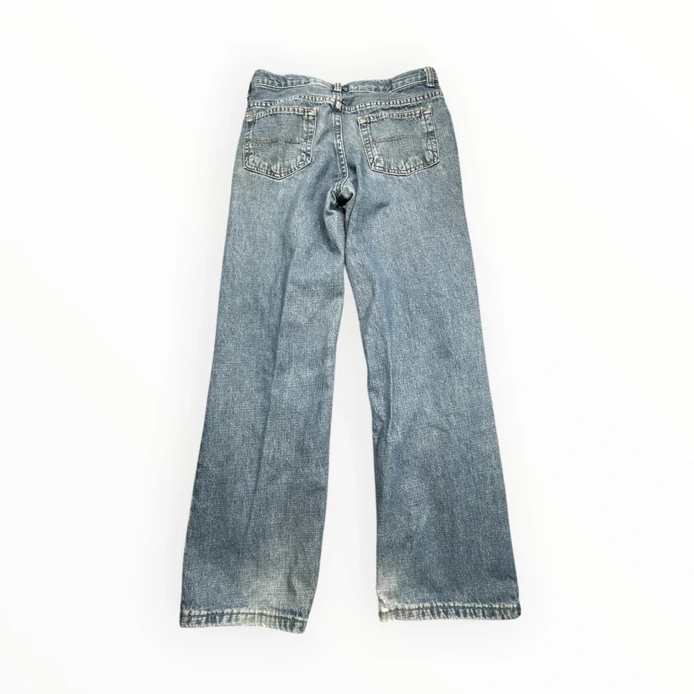 Urban Pipeline Jeans Boy 12 Blue Medium Wash Straight Leg Distressed Denim Pants